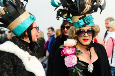 Nerja, İspanya - 11 Şubat 201