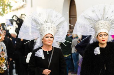 Nerja, İspanya - 11 Şubat 201