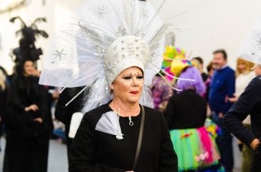 Nerja, İspanya - 11 Şubat 201