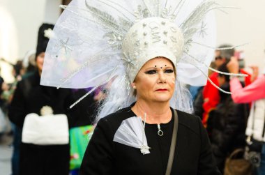 Nerja, İspanya - 11 Şubat 201