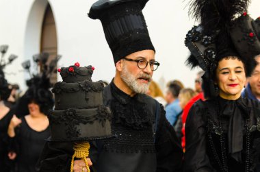 Nerja, İspanya - 11 Şubat 201