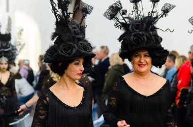 Nerja, İspanya - 11 Şubat 201