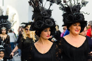 Nerja, İspanya - 11 Şubat 201