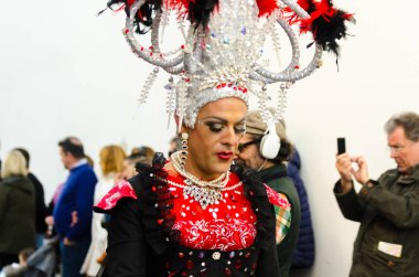 Nerja, İspanya - 11 Şubat 201