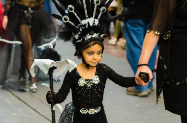 Nerja, İspanya - 11 Şubat 201