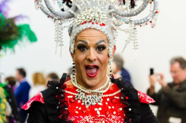 Nerja, İspanya - 11 Şubat 201