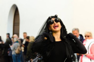 Nerja, İspanya - 11 Şubat 201