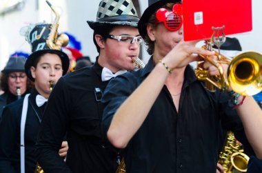 Nerja, İspanya - 11 Şubat 201