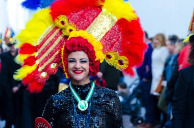 Nerja, İspanya - 11 Şubat 201