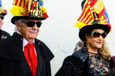 Nerja, İspanya - 11 Şubat 201