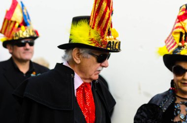 Nerja, İspanya - 11 Şubat 201