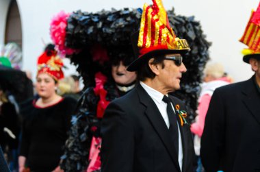 Nerja, İspanya - 11 Şubat 201