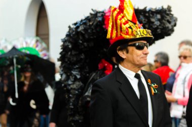 Nerja, İspanya - 11 Şubat 201