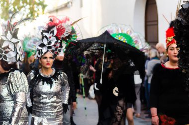 Nerja, İspanya - 11 Şubat 201