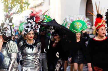 Nerja, İspanya - 11 Şubat 201