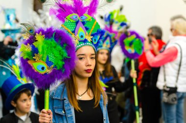 Nerja, İspanya - 11 Şubat 201