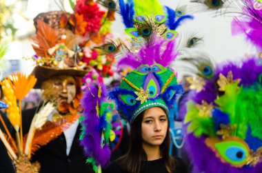 Nerja, İspanya - 11 Şubat 201