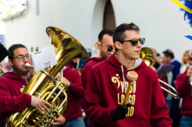 Nerja, İspanya - 11 Şubat 201