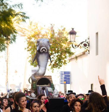 Nerja, İspanya - 11 Şubat 201