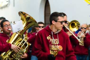 Nerja, İspanya - 11 Şubat 201