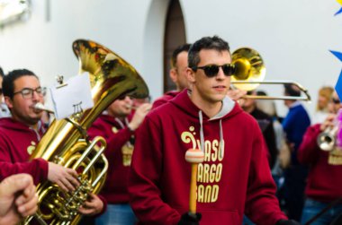 Nerja, İspanya - 11 Şubat 201