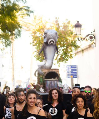 Nerja, İspanya - 11 Şubat 201