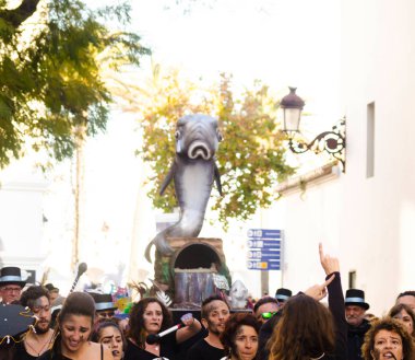 Nerja, İspanya - 11 Şubat 201