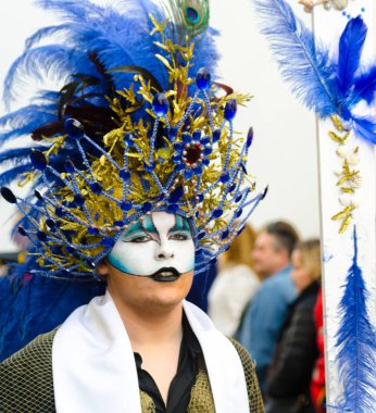 Nerja, İspanya - 11 Şubat 201