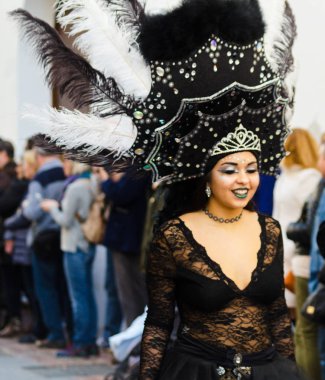 Nerja, İspanya - 11 Şubat 201