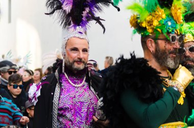 Nerja, İspanya - 11 Şubat 201