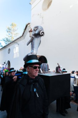 Nerja, İspanya - 11 Şubat 201