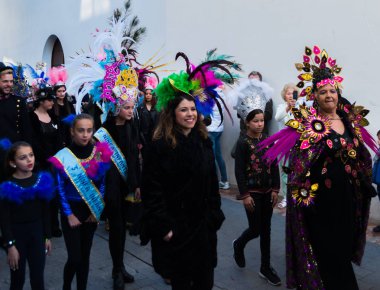 Nerja, İspanya - 11 Şubat 201