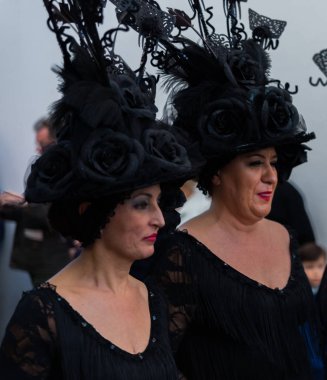 Nerja, İspanya - 11 Şubat 201