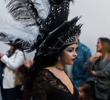 Nerja, İspanya - 11 Şubat 201