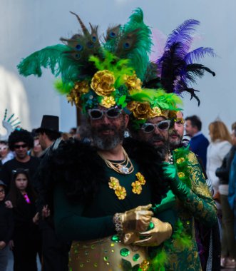 Nerja, İspanya - 11 Şubat 201