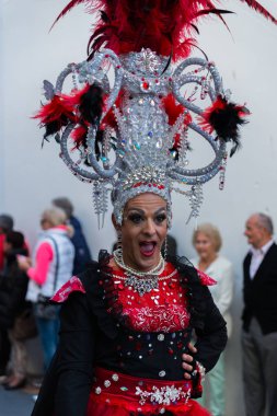 Nerja, İspanya - 11 Şubat 201
