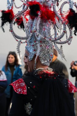 Nerja, İspanya - 11 Şubat 201