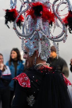 Nerja, İspanya - 11 Şubat 201