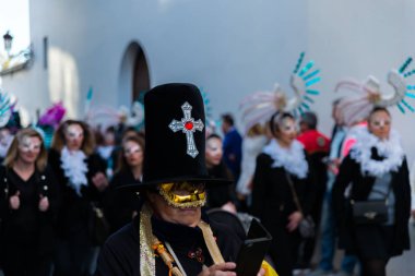 Nerja, İspanya - 11 Şubat 201