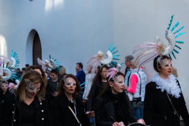 Nerja, İspanya - 11 Şubat 201