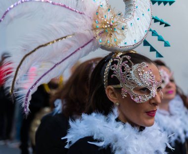 Nerja, İspanya - 11 Şubat 201