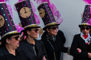 Nerja, İspanya - 11 Şubat 201