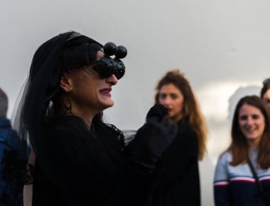 Nerja, İspanya - 11 Şubat 201