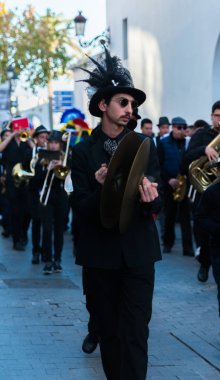Nerja, İspanya - 11 Şubat 201