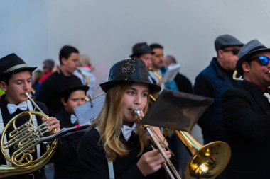 Nerja, İspanya - 11 Şubat 201