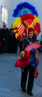 Nerja, İspanya - 11 Şubat 201