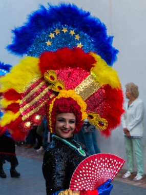 Nerja, İspanya - 11 Şubat 201
