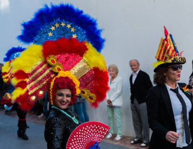 Nerja, İspanya - 11 Şubat 201