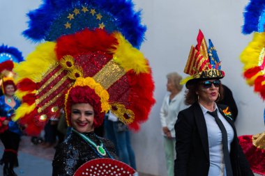 Nerja, İspanya - 11 Şubat 201
