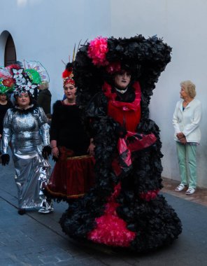 Nerja, İspanya - 11 Şubat 201